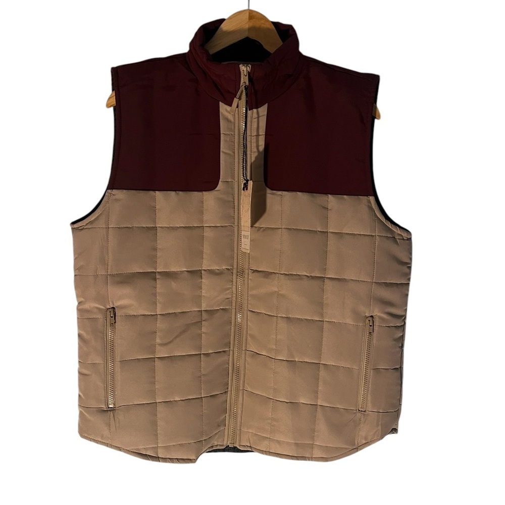 NWT🌺Nomad•Josiah Color Block Padded Vest
